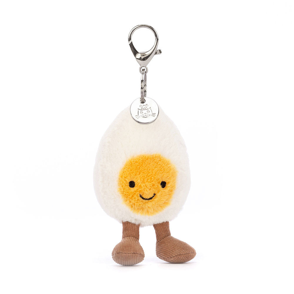 Jellycat Hard Boiled Egg bag charm