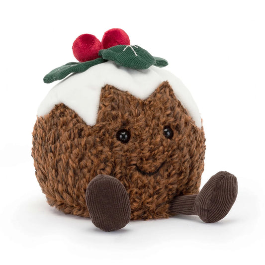 Jellycat Amuseable Christmas Pudding