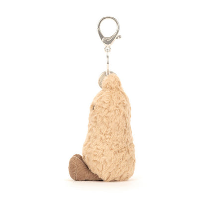 Jellycat Peanut bag charm