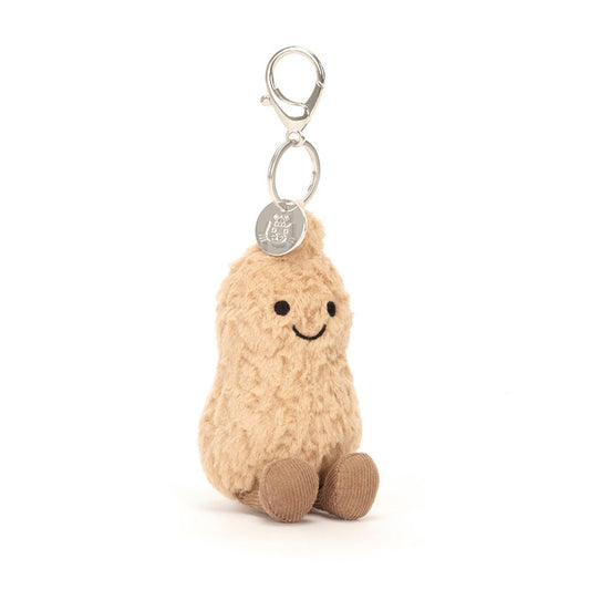 Jellycat Peanut bag charm