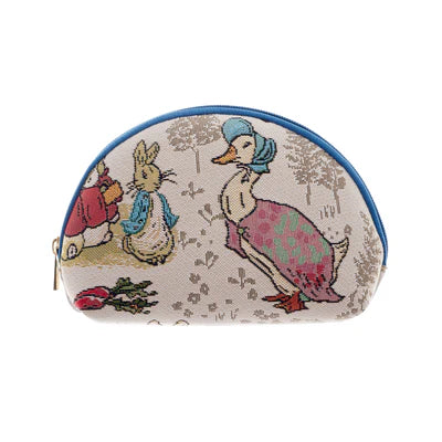 Tapestry Cosmetic Bag By Signare Jemima Puddle Duck