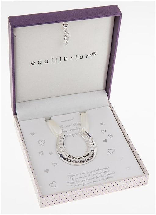 Equilibrium Wedding Horseshoe Keepsake