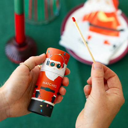 Christmas Fun Guy Santa Matches approx 50 pk