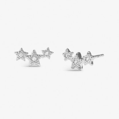 Joma Stud Earrings Bauble Merry Christmas