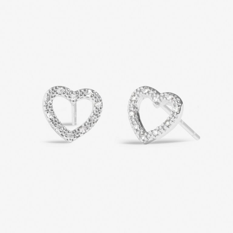 Joma Earring Bauble With Love Stud Earrings