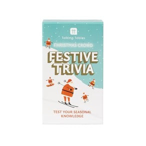 Talking tables Fun Guy Santa Festive Trivia Game