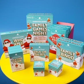 Talking tables Fun Guy Santa Festive Trivia Game