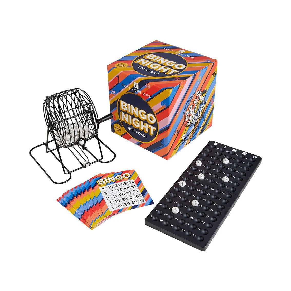 Talking Tables Classic Bingo Game with Metal Wheel