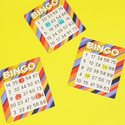 Talking Tables Classic Bingo Game with Metal Wheel