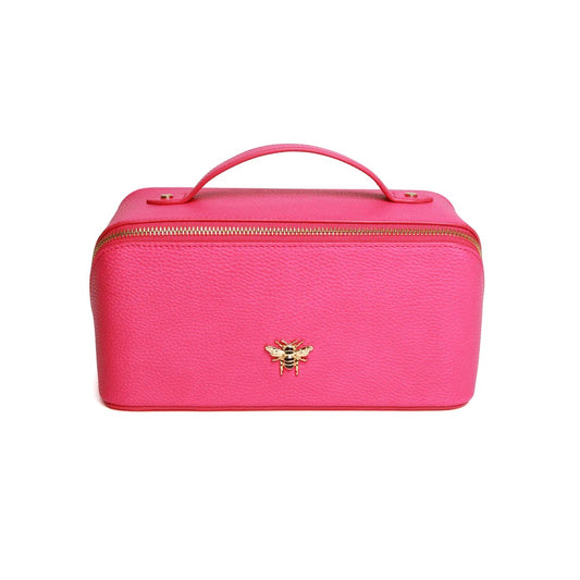 Alice Wheeler Hot Pink London Train Case