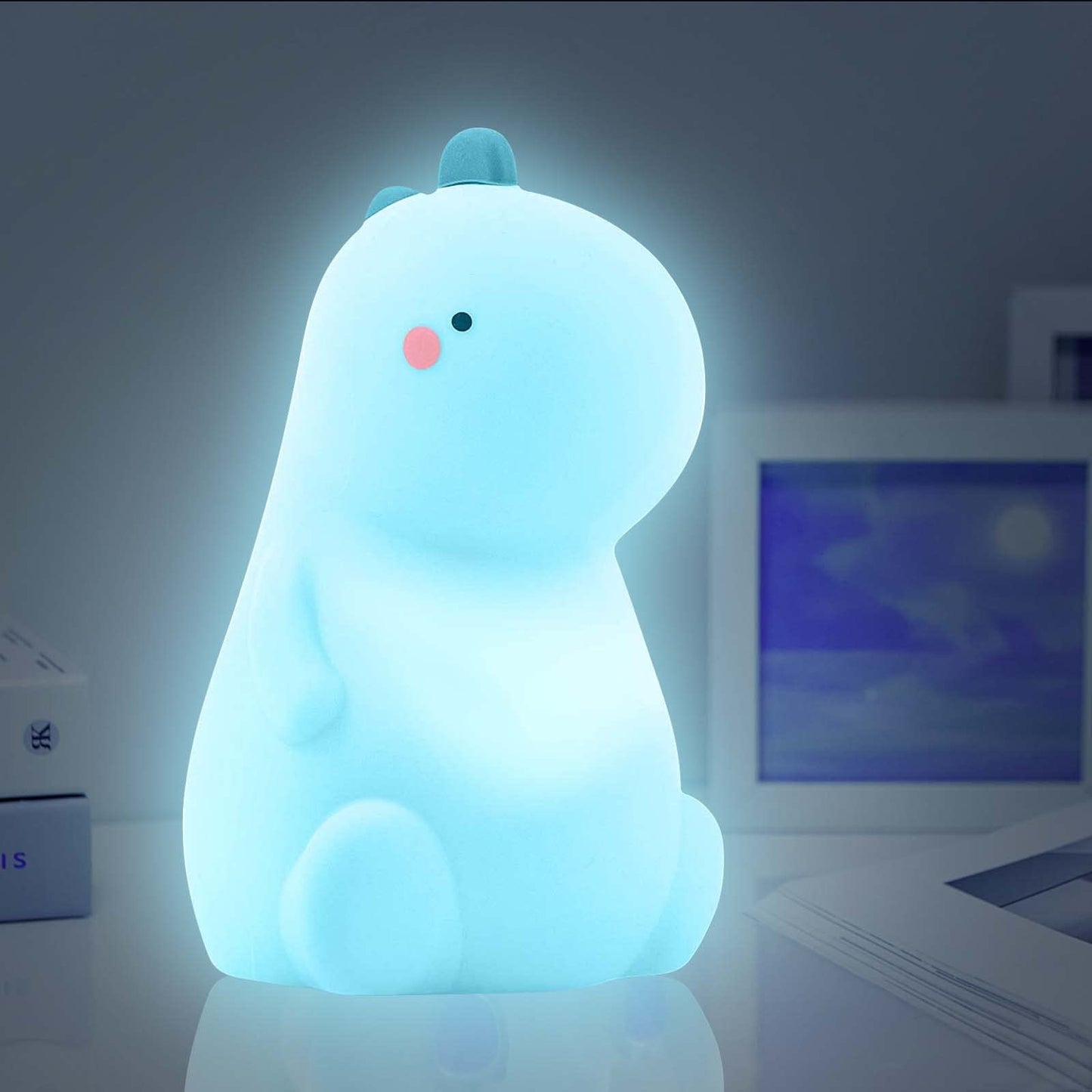 Squishy Dinosaur LED Lamp