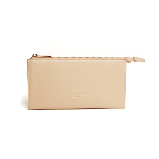 Alice Wheeler Valencia Double Purse Sand