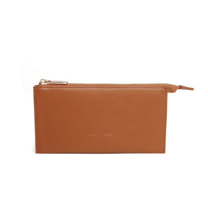 Alice Wheeler Valencia Double Purse Tan