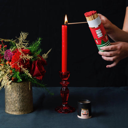 Christmas Nutcracker Tube of Matches approx 50