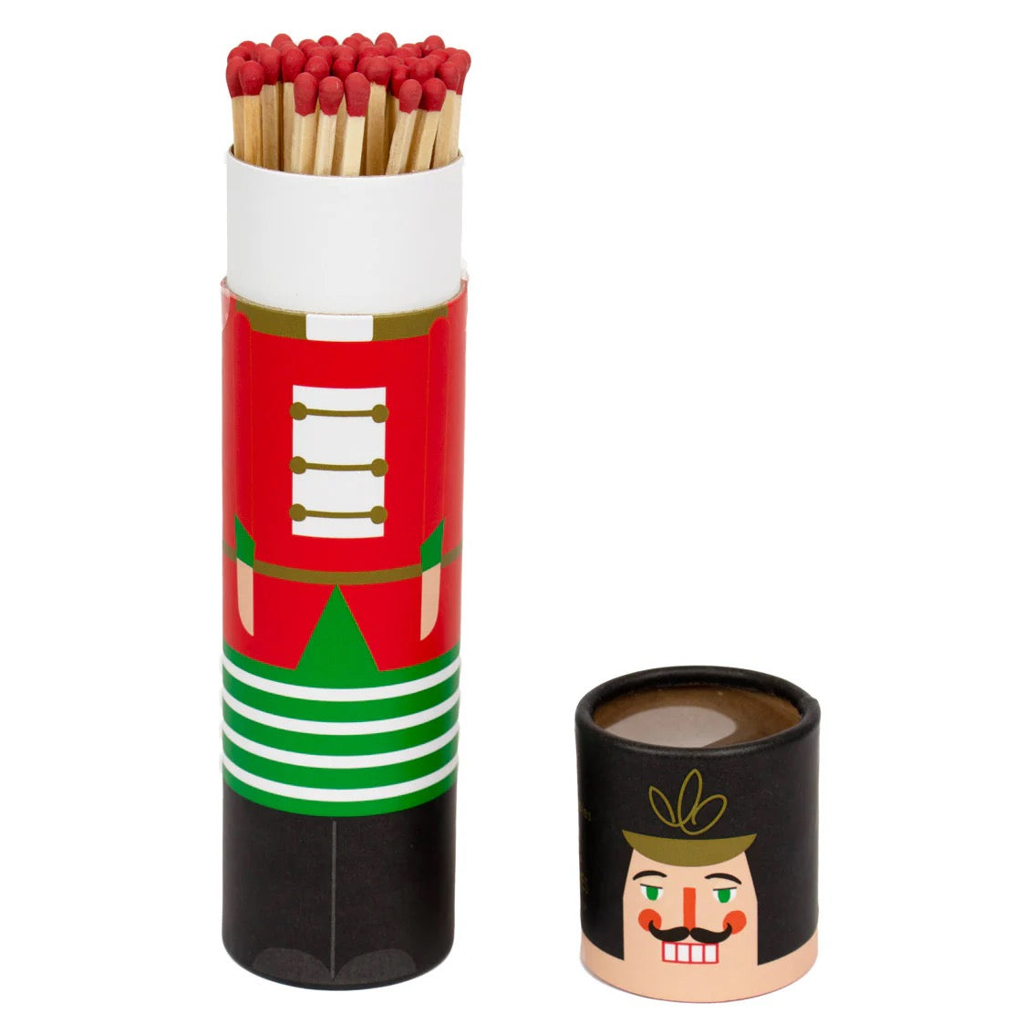 Christmas Nutcracker Tube of Matches approx 50