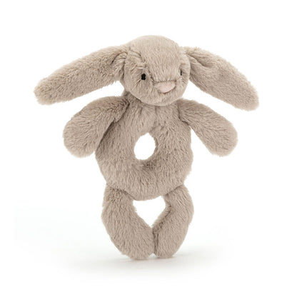 Jellycat Bashful Bunny Baby Rattle Beige