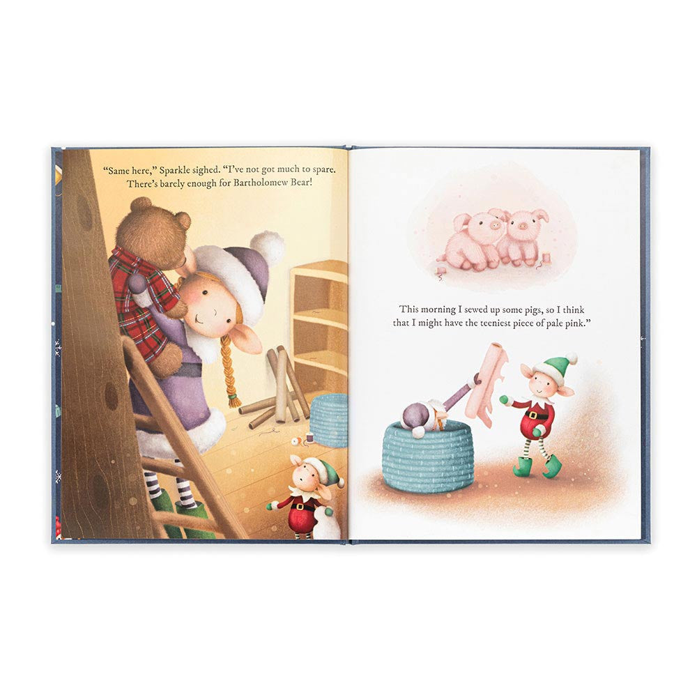 Jellycat Eldo Elf and the Patchwork Bunny Book