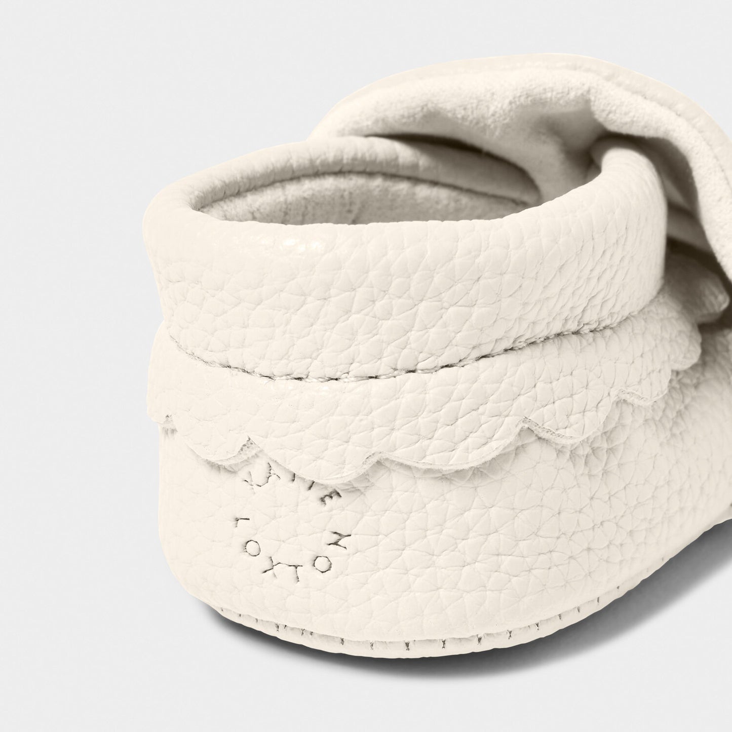 Katie Loxton Baby Shoes Eggshell