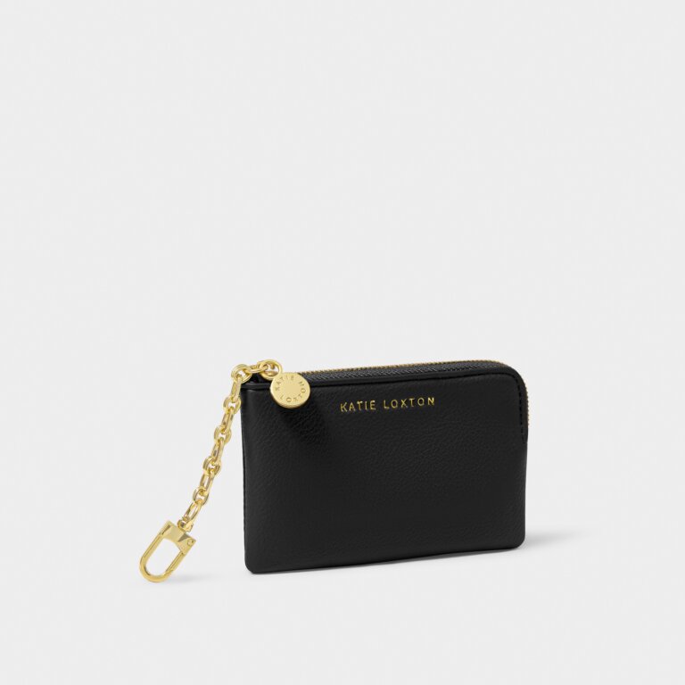 Katie Loxton Tilly Keychain Purse Black