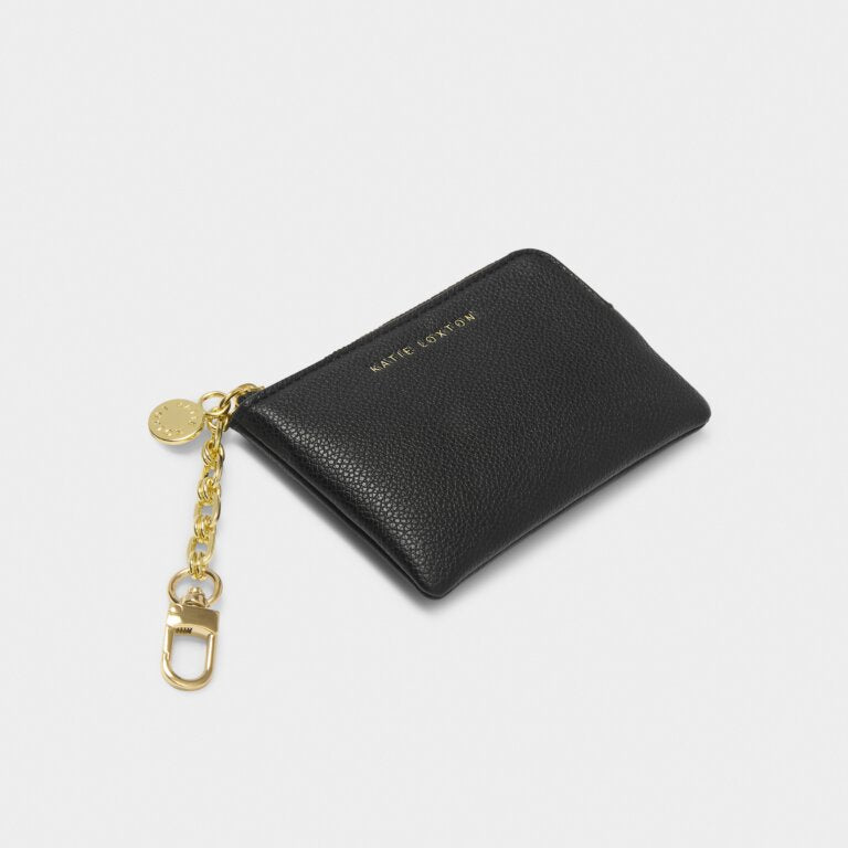 Katie Loxton Tilly Keychain Purse Black