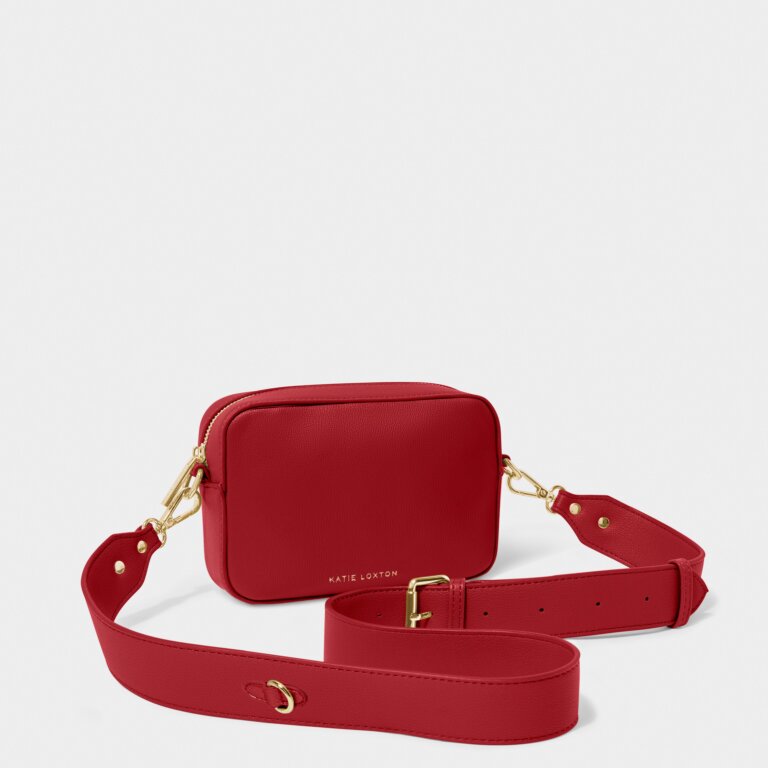 Katie Loxton Zana Red Mini Crossbody Bag