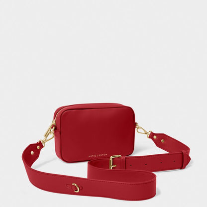 Katie Loxton Zana Red Mini Crossbody Bag