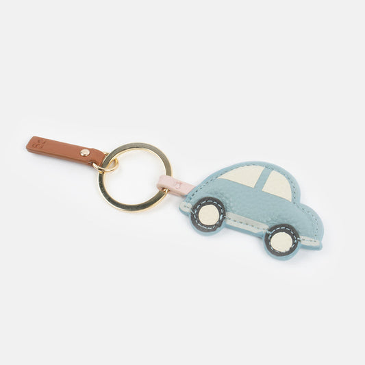 Caroline Gardner Light Blue Car Keyring