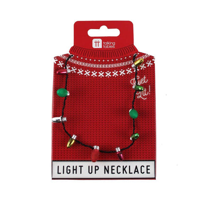 Chrismas Light up necklace