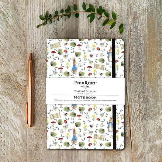 Toasted Crumpet Peter Rabbit “Fresh Meadow Breeze” A5 Notebook