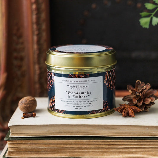 Toasted Crumpet Woodsmoke & Embers Candle