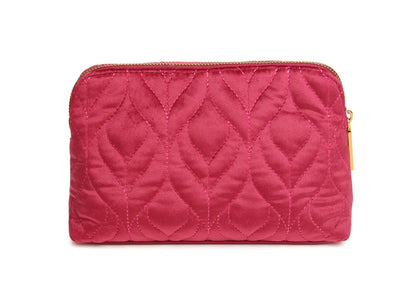 Alice Wheeler Fig Velvet Makeup Bag