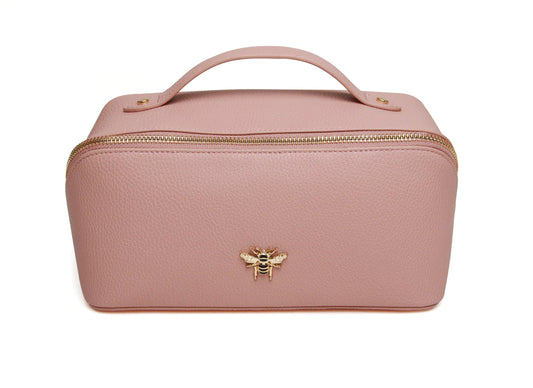 Alice Wheeler Pink London Train Case