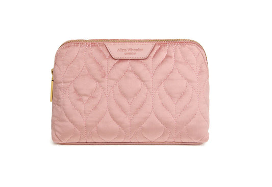 Alice Wheeler  Pink Velvet Makeup Bag