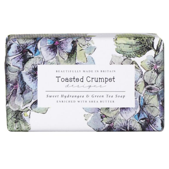 Toasted Crumpet Sweet Hydrangea and Green Tea Soap