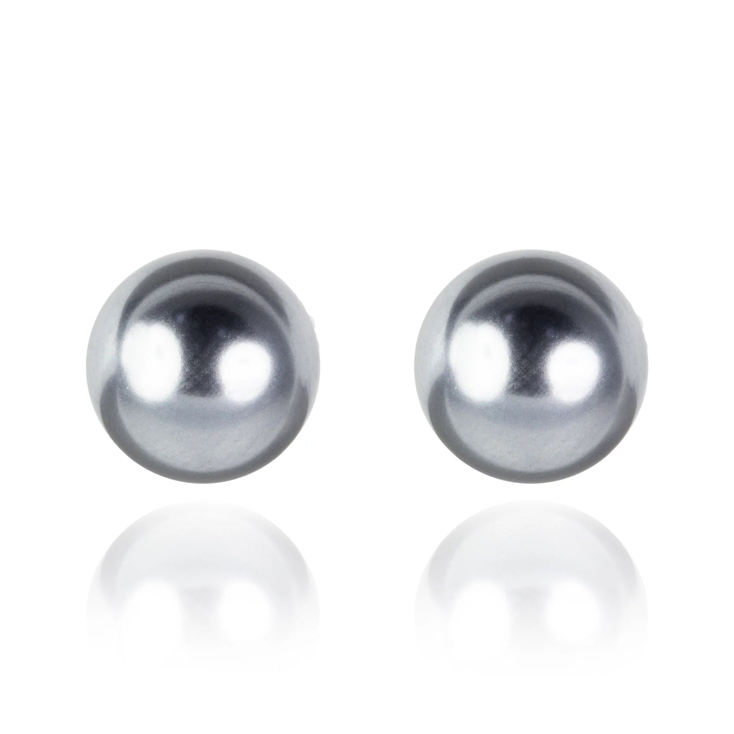 D&X Grey pearl studs